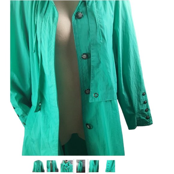 Incognito Women Lightweight Jacket or Windbreaker Green - Picture 4 of 10